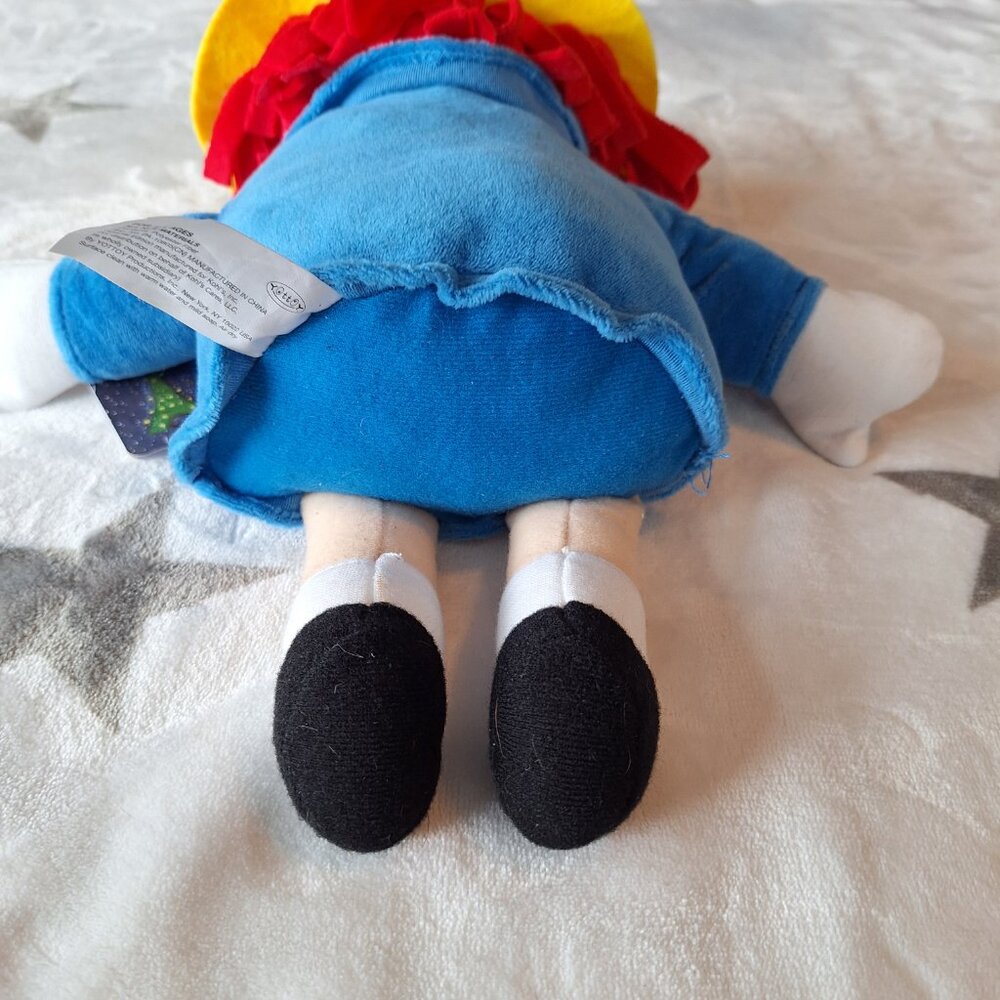 Kohls Cares Madeline Plush 12" Stuffed Doll Toy in Blue Dress & Yellow Hat - Picture 6 of 9